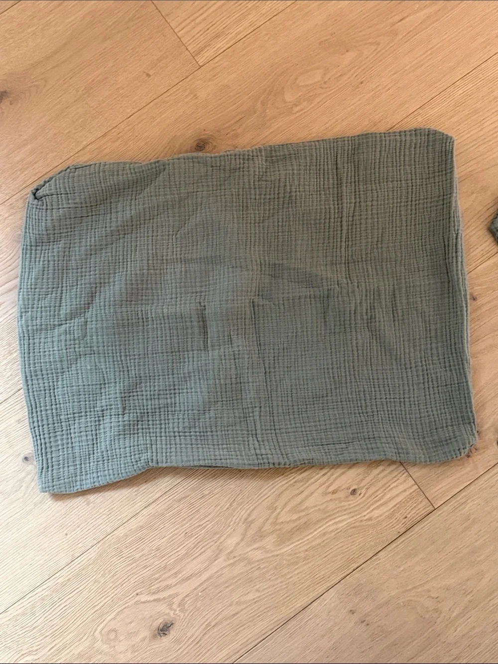 Quince Organic Cotton Gauze Standard Shams Set of 2 – Dried Sage